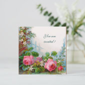 Invitation ROSES & JASMINES champagne (Debout devant)