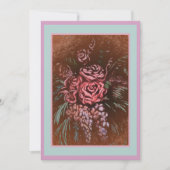 Invitation Roses Mémorables (Devant)