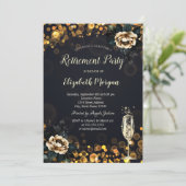 Invitation Roses noires points retraite (Debout devant)