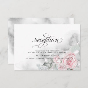 Invitation Roses rose chatoyantes BarefootBride™