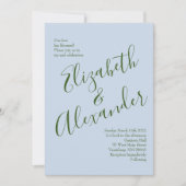 Invitation Roses roses Jardin Printemps Mariage (Devant)