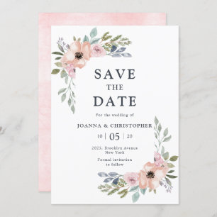 Invitation Roses roses rose poussiéreuses Midsummer Floral En