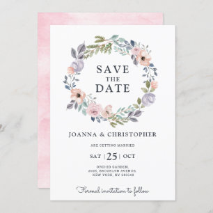 Invitation Roses roses rose poussiéreuses Midsummer Floral En