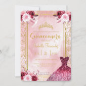 Invitation Roses roses roses de Bourgogne Roses Roses Roses R (Devant)