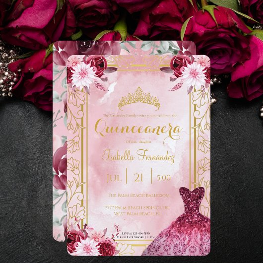 Invitation Roses roses roses de Bourgogne Roses Roses Roses R