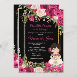 Invitation Roses roses roses et Couples Arrière - plans noirs