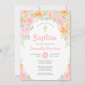 Invitation Roses roses roses mignonnes Aquarelle Florale Fill (Devant)