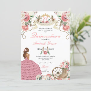 Invitation Roses roses roses occidentales Charro Cowgirl Quin