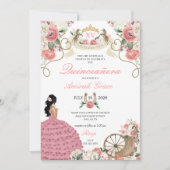 Invitation Roses roses roses occidentales Charro Cowgirl Quin (Devant)