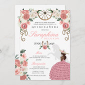 Invitation Roses roses roses Occidentales Mariachi Cowgirl Qu (Devant / Derrière)