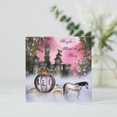 Invitation Roses roses roses Princesse Sweet 16 Party (Debout devant)