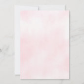 Invitation Roses roses roses rose pâle romantique (Dos)