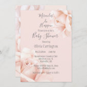 Invitation Roses Roses Roses Roses Blanches Miracles Do Happe (Devant / Derrière)