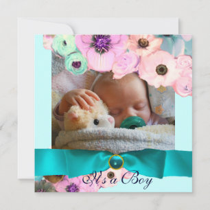 INVITATION ROSES ROSES ROSES ROSES ET MONOGRAMME MODÈLE PHOTO