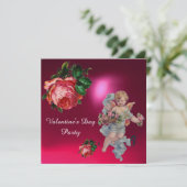 INVITATION ROSES ROSES ROSES ROSES ROSES, MONOGRAMME DE VALEN (Debout devant)