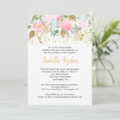 Invitation Roses Roses Roses Roses Roses Or Parties scintilla (Debout devant)