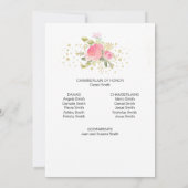 Invitation Roses Roses Roses Roses Roses Or Parties scintilla (Dos)