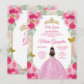 Invitation Roses Roses Roses Roses Roses Roses Charra Mis Qui (Devant / Derrière)