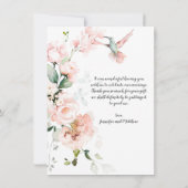 Invitation Roses Roses Roses Roses Roses Roses Colibri Sage V (Dos)