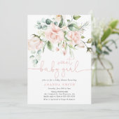 Invitation Roses Roses Roses Roses Roses Roses Eucalyptus Bab (Debout devant)