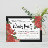 Invitation Roses rouges | Derby Party Classic (Debout devant)