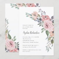 Roses subtils d'aquarelle | Fête des mariées