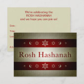 Invitation rosh hashanah (Devant / Derrière)