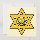 Invitation Rosh Hashanah Bee Star de David (Dos)