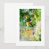 Invitation Rosh Hashanah, G’Mar Chatima Tova, Yom Kippour 578 (Devant / Derrière)