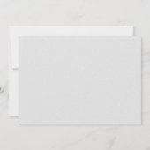 Invitation Rosh Hashanah Star bleue de David et des Shofars d (Dos)