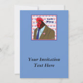 Invitation Roster à l'aile gauche (Devant)