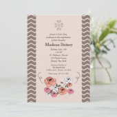 Invitation Rosy Bunch (Debout devant)