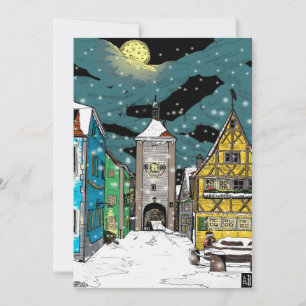 Invitation Rothenburg ob der Tauber Allemagne à Noël