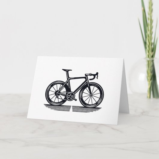 Invitation Roue de course (Devant)