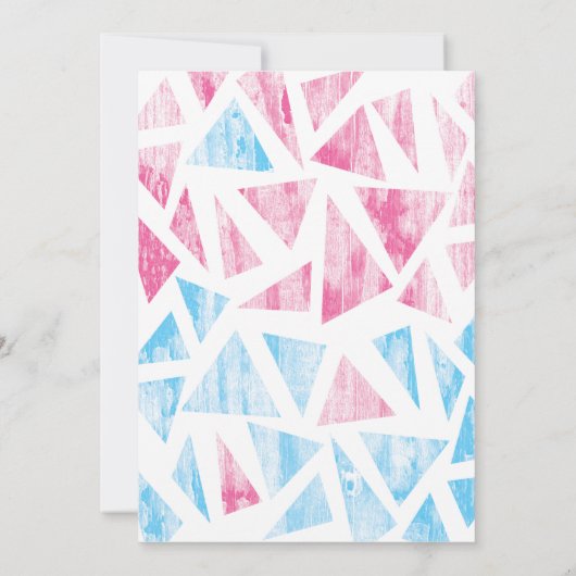 Invitation Roues ou talons genre révéler l'invitation (Dos)