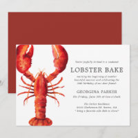 Rouge | Bake au homard Anniversaire
