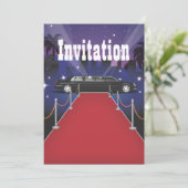 Invitation Rouge Carpet Celebration Limo (Debout devant)