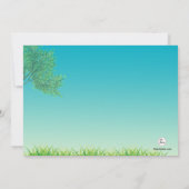 Invitation rouge de fête d'anniversaire de camion (Dos)