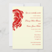 Invitation Rouge de Lainey Lavishly (Dos)