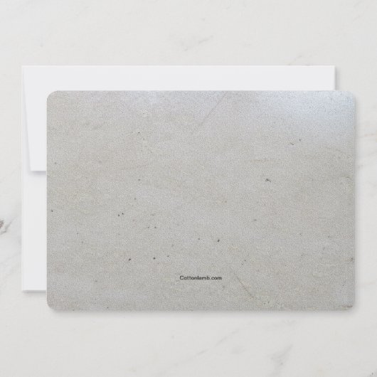 Invitation rouge de lèvres (Dos)