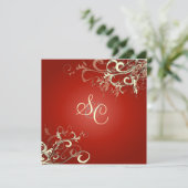 INVITATION ROUGE DE RUBY + CROISES (Debout devant)