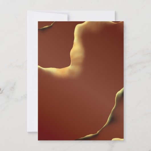 Invitation Rouge de ton noir noir Abstrait Mariage Extraordin (Dos)