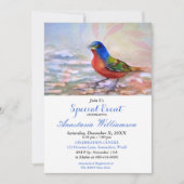 INVITATION ROUGE D'ÉVÉNEMENT DE PARTIE DE ROBIN DE (Devant)