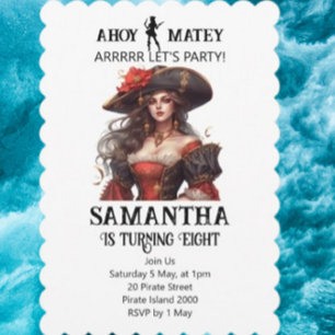Invitation Rouge du Parti Pirate