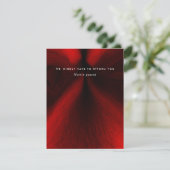 Invitation Rouge noir (Debout devant)