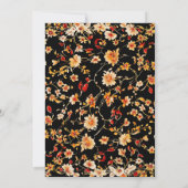 Invitation Rouge Noir Charra Quinceañera (Dos)