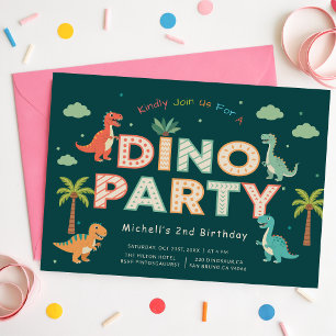 Invitation Rouge Rose Ruban Cœur Petit Chéri 1er Anniversaire