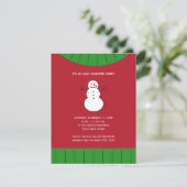 Invitation Rouge Vert Vilain Noël Sweat Fête (Debout devant)