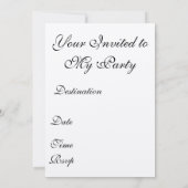 Invitation Rouges Stiletto Corkvis Heel et Champagne Flute I (Dos)