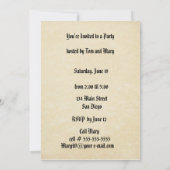 Invitation Rouleau de proclamation de parchemin vous êtes (Dos)